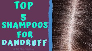 BEST SHAMPOOS FOR DANDRUFF  TOP ANTIDANDRUFF SHAMPOOS [upl. by Kamaria]