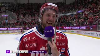 SHL Direktkval Timrå  Djurgården 20212022 Highlights ifrån alla matcherna [upl. by Keheley]