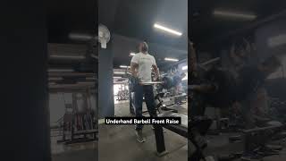 Underhand Barbell Front Raise [upl. by Cut]