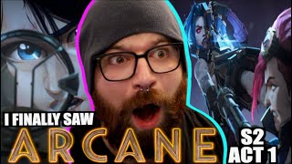 I FINALLY SAW ARCANE LEAGUE OF LEGENDS SEASON 2 ACT 1  EP 13 REACTION amp BREAKDOWN [upl. by Barrie]