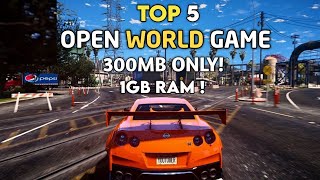 TOP 5 Open World Games For 1𝐆𝐁 𝐑𝐀𝐌 𝐋𝐨𝐰 𝐄𝐧𝐝 𝐏𝐂 Under 300MB MultiplayerOffline 2021 [upl. by Yenor]