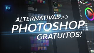 7 MELHORES Alternativas ao PHOTOSHOP GRATUITOS [upl. by Eenwat]