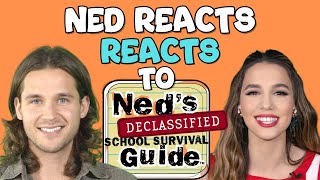 NED From Neds Declassified REACTS w Christy Carlson Romano [upl. by Avehs]