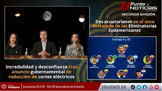 🔴 EnVivo  Incredulidad y desconfianza tras anuncio gubernamental de reducción de cortes eléctricos [upl. by Aifos]