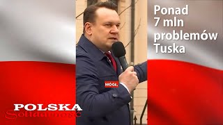 Dominik Tarczyński 🇵🇱  7mln problemów Tuska ✌️ [upl. by Eelinnej52]