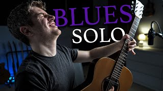 The Coolest Fingerstyle Blues Solo You Will Learn Today [upl. by Yetta271]