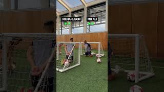 1 v 1 headers vs Richarlison 🇧🇷 [upl. by Weinshienk]