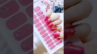 Easy Gel Nail Stickers for Stunning Waterproof Nail Artquot nails shorts [upl. by Yajiv]