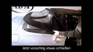 Mercedes SL R129 Spannseil tauschen Reparieren [upl. by Caravette]