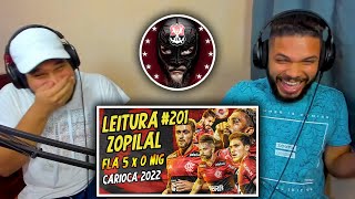 LEITURA ZOPILAL 201  Flamengo 5 x 0 Nova Iguaçu  Carioca 2022  Zopilote [upl. by Lepine]