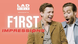 First Impressions  Tom Holland hates Jake Gyllenhaals impression of him  LADbible [upl. by Cammy829]