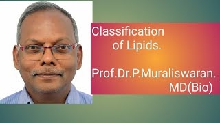 Classification of Lipids Muralis Simplified Biochemistry [upl. by Reinwald]