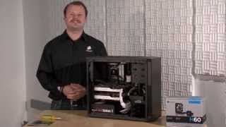 Corsair Hydro Series H60 Liquid CPU Cooler Installation HowTo Guide [upl. by Annai632]