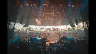 Using The Midas M32C To Mix An Amphitheater Spirit Of The Bear Budweiser Stage Toronto [upl. by Calendre]