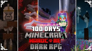 100 Ngày Minecraft DarkRPG 1201 Sinh Tồn Siêu Khó   Phần 1 [upl. by France]