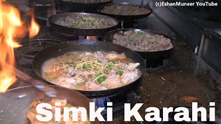 Chicken Karahi Simki  Best Chicken Karahi in Town  Lahore Street Food II [upl. by Morena797]