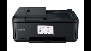 Canon TR 8520 Not Printing Black or Color How To Clean Printhead [upl. by Enicnarf]