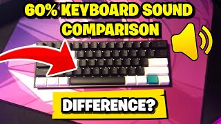 BEST 60 Keyboards Sound Comparison [upl. by Kaycee846]