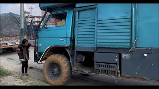 Tilt test’ how much it can flex camper truck chetanvlogs [upl. by Elka269]