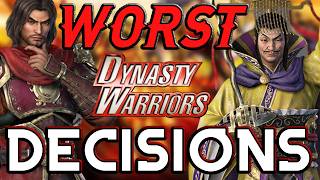 The Worst Decisions Made IN Dynasty Warriors [upl. by Aihsekat]