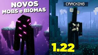 VAZOU O MINECRAFT 122  BIOMAS NO END NOVO MOD e DEEP DARK DIMENSION [upl. by Mariska685]