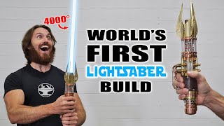 4000° PLASMA PROTOLIGHTSABER BUILD RETRACTABLE BLADE [upl. by Ihcas]