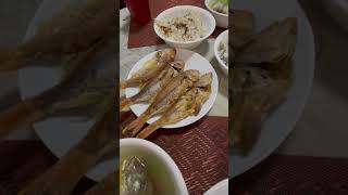 Isda tuwas prito ug tinuwa food dinner fish shorts [upl. by Lainad]