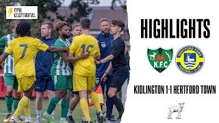 HIGHLIGHTS  Kidlington 11 Hertford Town  Southern League Division One Central [upl. by Bhatt]