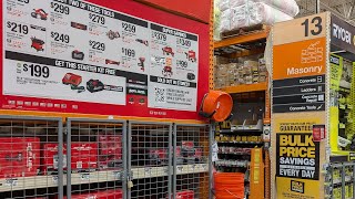 New Tool Deals at Home Depot [upl. by Ltney]