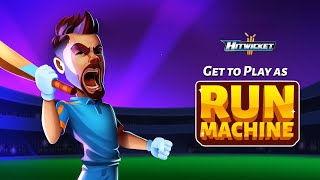 Hit wicket Game Play  How to bowl in hitwicket game [upl. by Moraj]