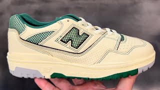 New Balance 550 Aime Leon Dore Masaryk White Green Shoes [upl. by Oine]