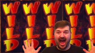 HUGE WIN LANDING ALL THE WILD REELS On WILDLIFE Slot Machine At MAX BET [upl. by Sedrul383]