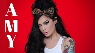 Amy Winehouse Inspired Tutorial  Bailey Sarian [upl. by Wivina]