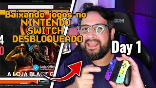 Baixando jogos no NINTENDO SWITCH DESBLOQUEADO [upl. by Amaj474]