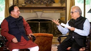 Dr Subramanian Swamy In Conversation with Rajiv Malhotra [upl. by Guntar]