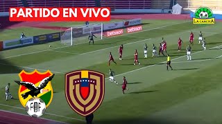 BOLIVIA VS VENEZUELA  ELIMINATORIAS SUDAMERICANAS FECHA 7 🔴 [upl. by Spurgeon423]