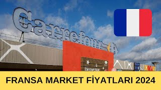 Fransa’da Yaşam 2024  Güncel Carrefour Market Alışverişi marketalışverişi fransa [upl. by Jasisa512]