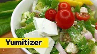 Yummy Greek Salad Recipe By Yumitizer [upl. by Nylak]