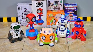 Unboxing Robot Spiderman Robot Hero Dance Robot Joget Robot Warrior Rotating Dance Robot [upl. by Eniruam]