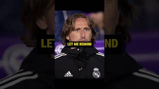 Luka Modric’s Leaving Real Madrid 😭⚽️ shorts football realmadrid [upl. by Ydnerb]