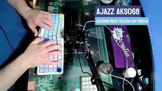 Ajazz AKS068 Alice keyboard [upl. by Toinette]