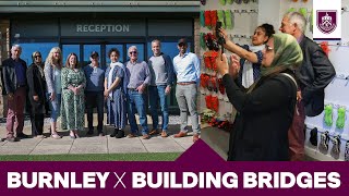 Burnley FC Teams Up With Building Bridges As Official Charity Partner  Launch 202324 [upl. by Stavros945]