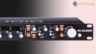 MAudio MTrack Eight  8 Channel Audio Interface [upl. by Ellerrehs]