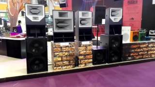 Funktion One Resolution 2 amp BR218 Demo at Pro Sound and Light 2016 [upl. by Amalia]