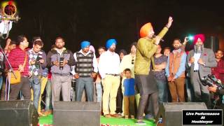 RANJIT BAWA  YAARI CHANDIGARH WALIYE  LIVE PERFORMANCE AT HOSHIARPUR 2015  OFFICIAL FULL VIDEO HD [upl. by Tterrab]