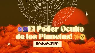 🔮🌌¡Descubre el Poder Oculto de los Planetas✨😲horoscopo planetas estrellas predicciones zodiaco [upl. by Anih]