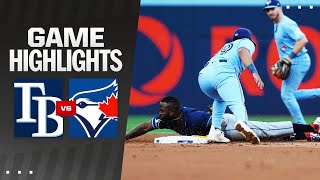 Rays vs Blue Jays Game Highlights 72324  MLB Highlights [upl. by Nnawaj]