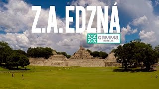 Edzna Campeche Mexico  Ruins mayan culture [upl. by Jamill]