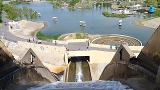 WildwasserRafting  Fluch des Pharao  Belantis Pyramide belantispark vergnügungsparkrummelplatz [upl. by Yblehs840]