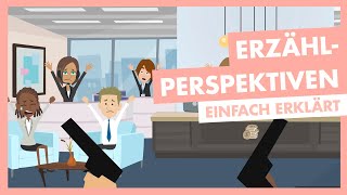 Erzählperspektiven  Einfach erklärt [upl. by Ylloj785]